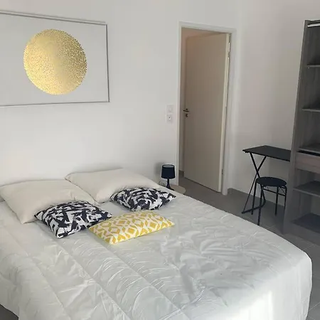 T3 Standing - Clim - Terrasse - 2 Parkings Apartament